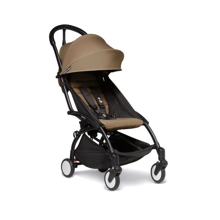 Babyzen Yoyo 2 - wózek spacerowy-Toffee/ Czarna rama