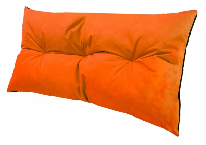 Poduszka ogrodowa na paletę huśtawkę 120x60 wz. Pomarańczowy