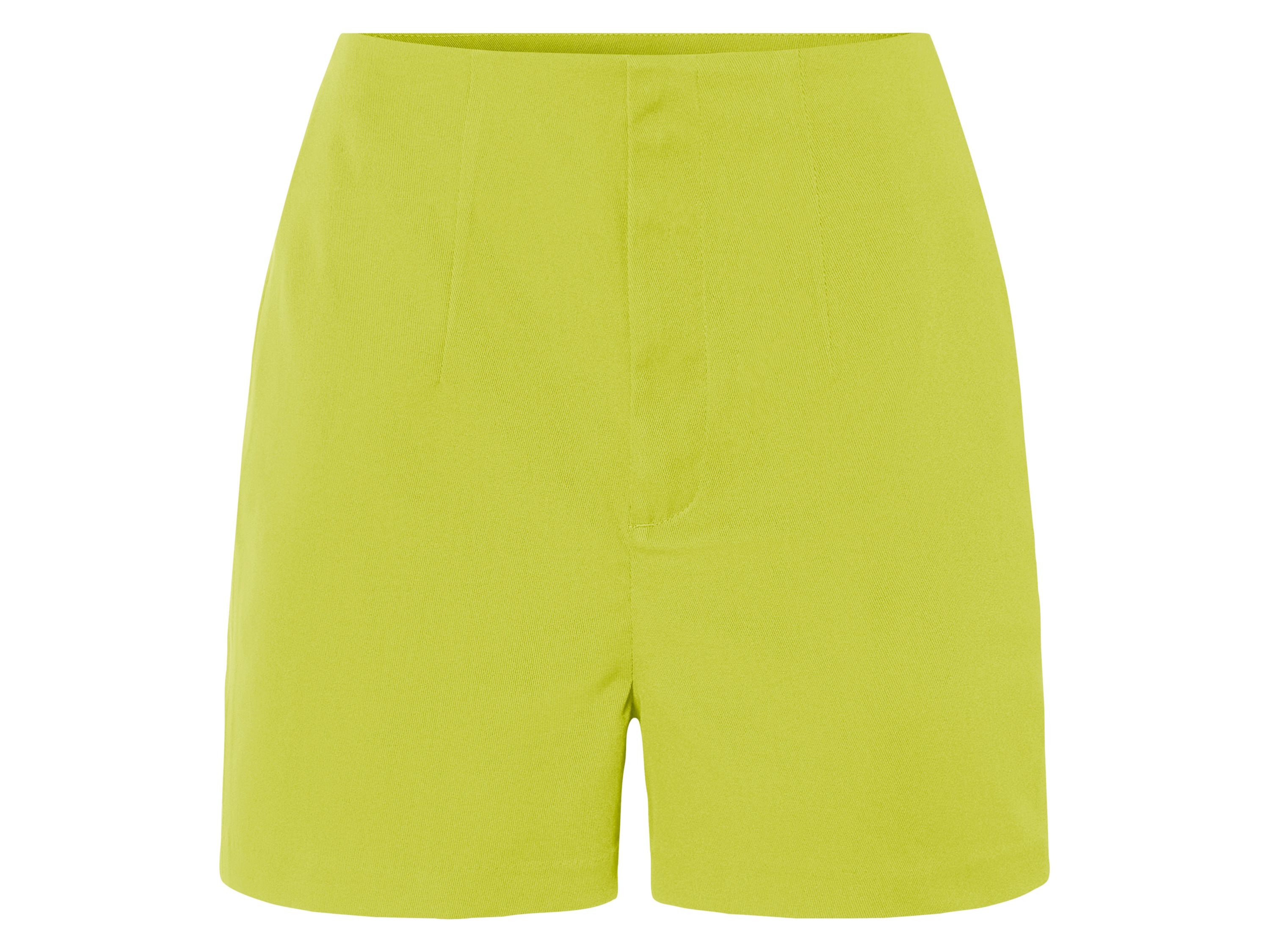 esmara Szorty damskie Limonkowy, 42