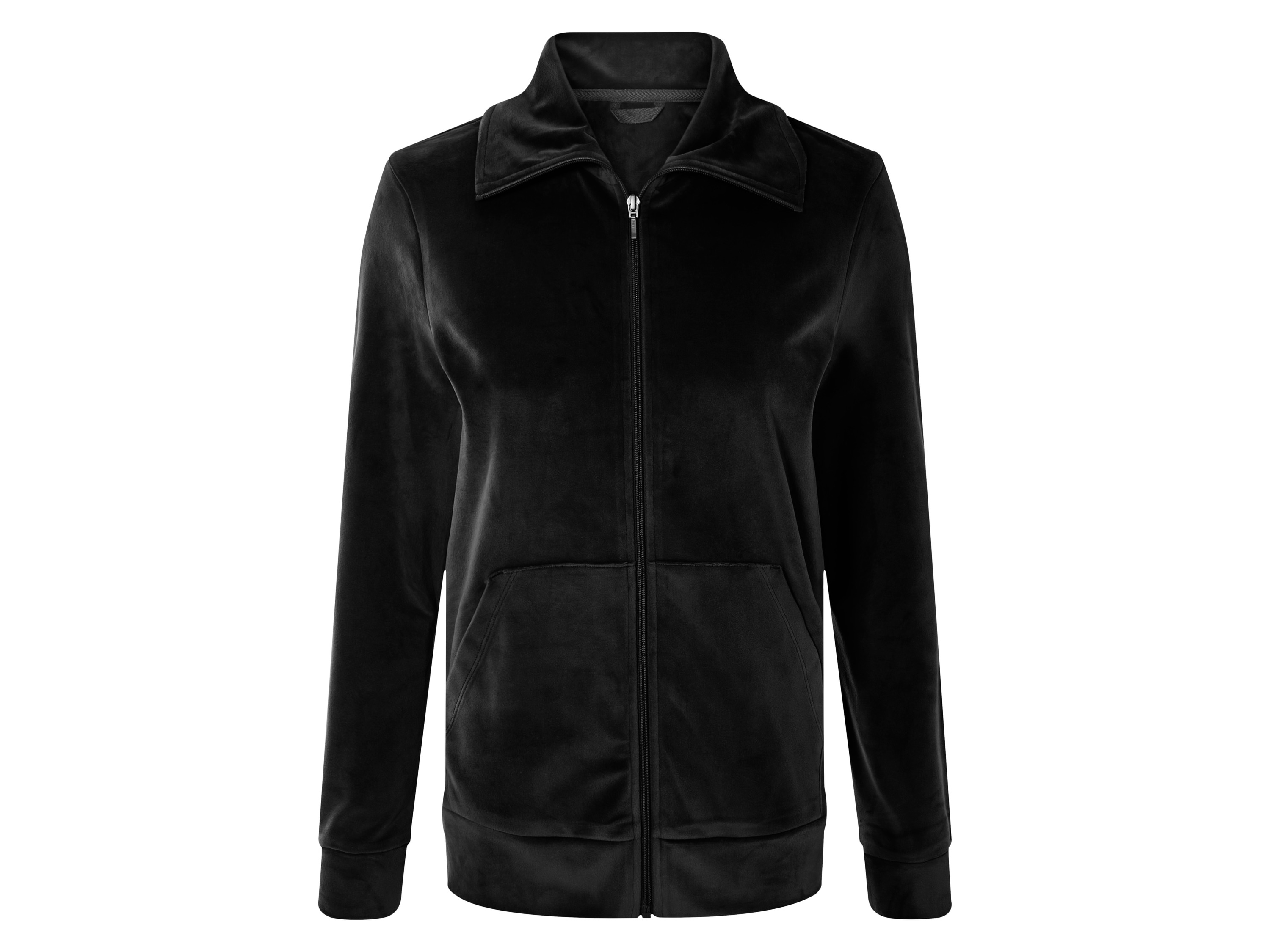 esmara Kurtka damska welurowa Czarny, S36/38