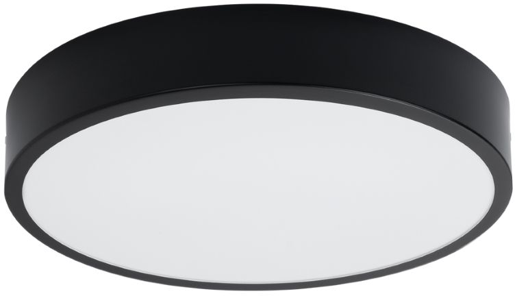 Darmowa Dostawa - Plafon 1x23 W czarny Sollux Lighting Onyx SL1244