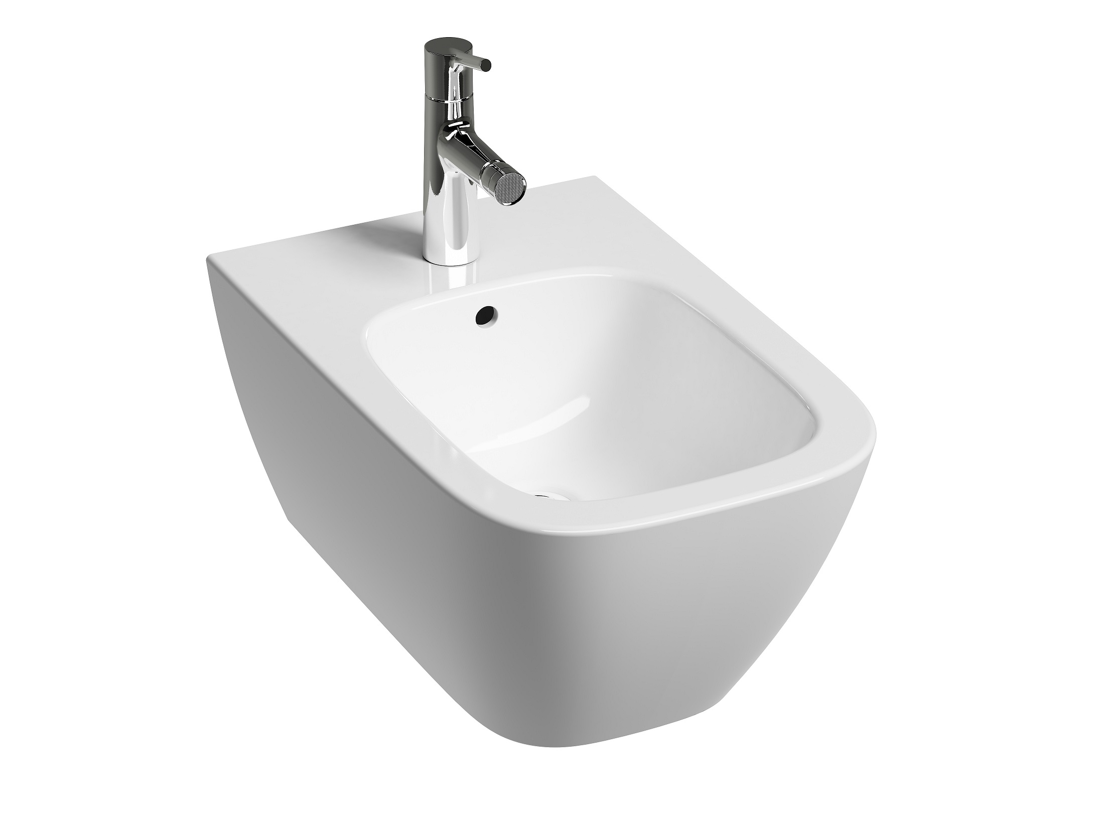 Darmowa Dostawa - Bidet wiszący biały Geberit Smyle Square 500209011