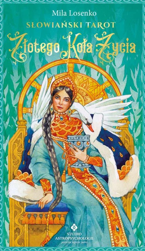 Słowiański Tarot Złotego Koła Życia - karty + książka