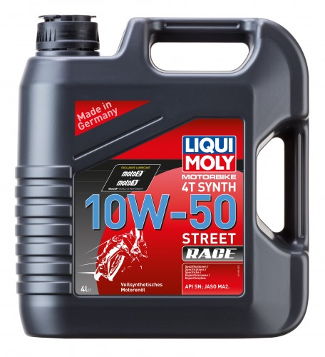 LIQUI MOLY 4T SYNTH STREET RACE 10W50 4L - 1686 - Petrostar