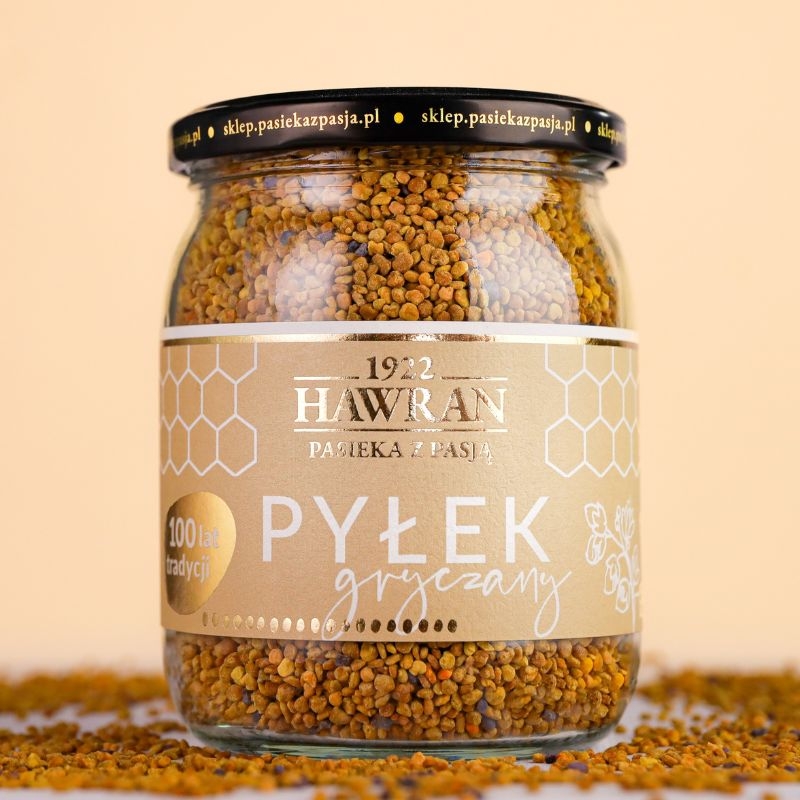 Pyłek pszczeli gryczany 330g - Pasieka z Pasją Hawran