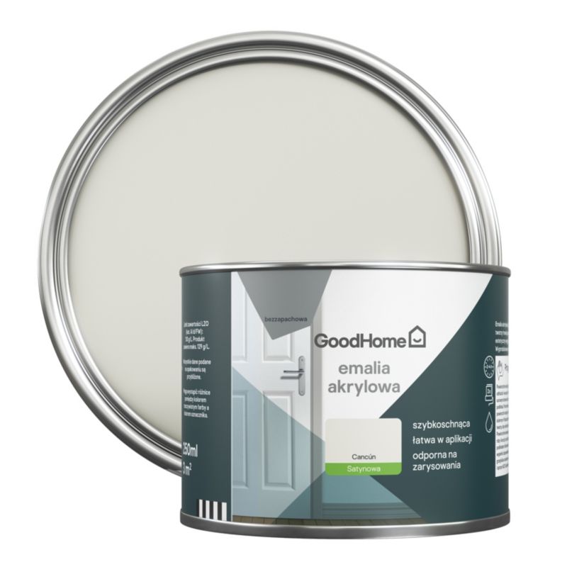 Emalia akrylowa plamoodporna GoodHome cancun 0,25 l
