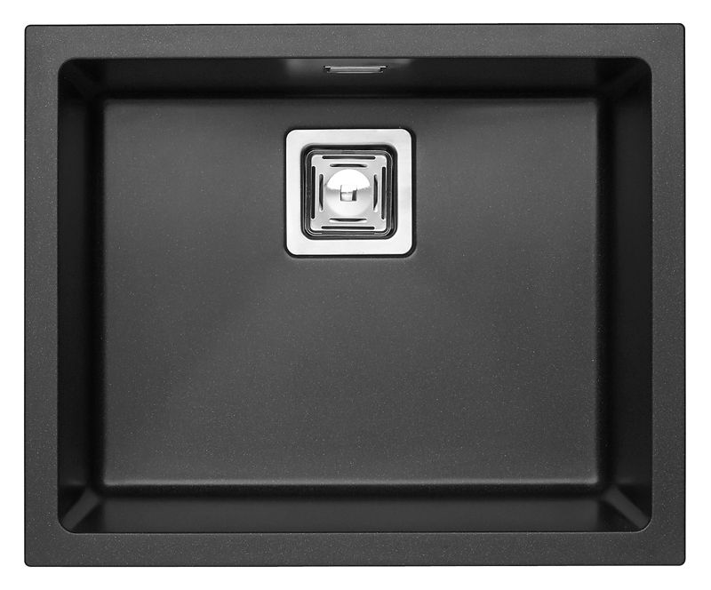 Zlewozmywak granitowy Alveus QUADRIX 50 kol. 05 twilight (56x46) 1-komorowy 1szt