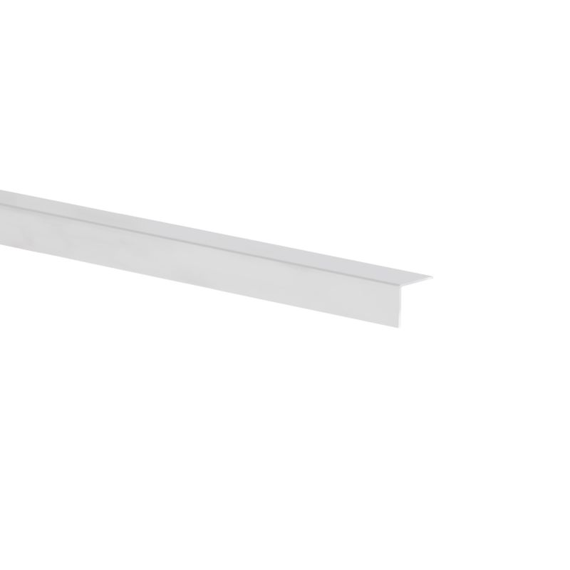 Kątownik aluminiowy gładki 1000 x 15 x 15 x 1 mm naturalny