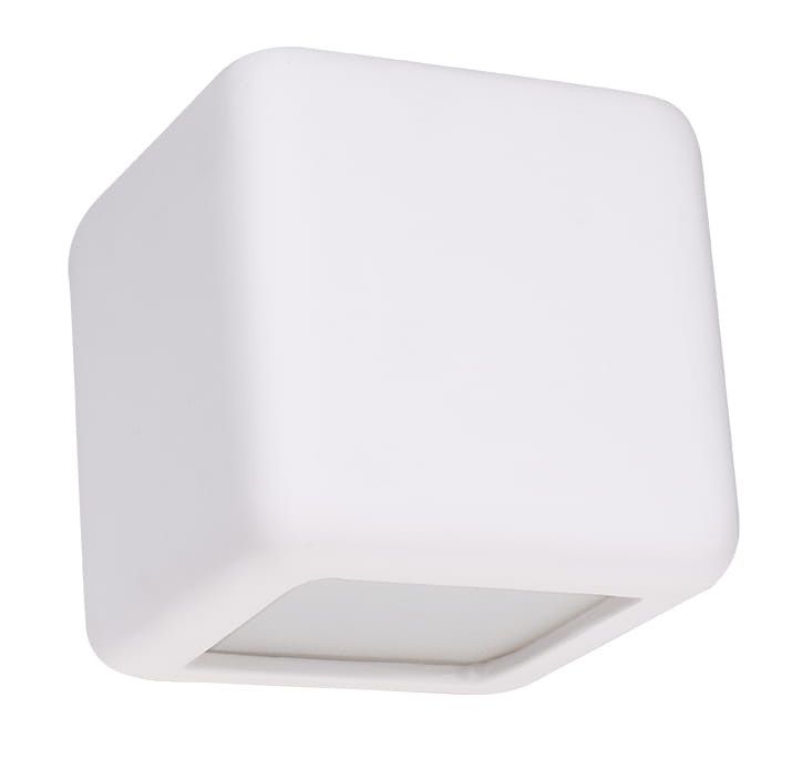 Kinkiet ścienny Sollux Lighting Nesta biały 1 x E27 x 60W IP20 wym: 14 x 14 x 14 cm - 1 szt.