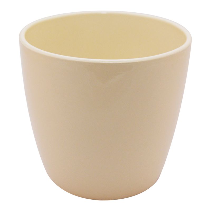 Osłonka doniczki Emi 28 cm wanilia