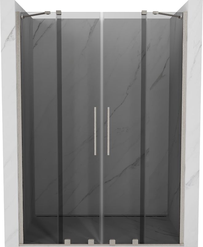 Drzwi prysznicowe Mexen Velar grafit 140x200 1 szt.