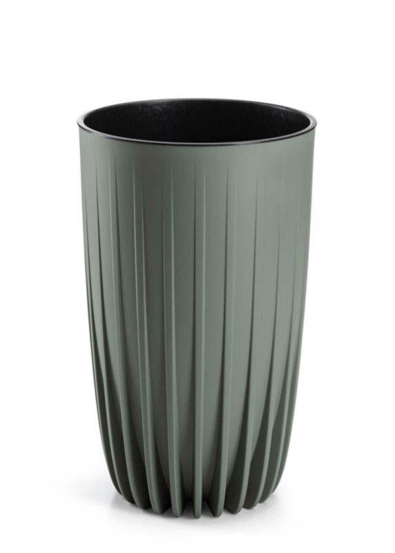 Donica HowHomely Tworzywo Zielona 25x42 cm