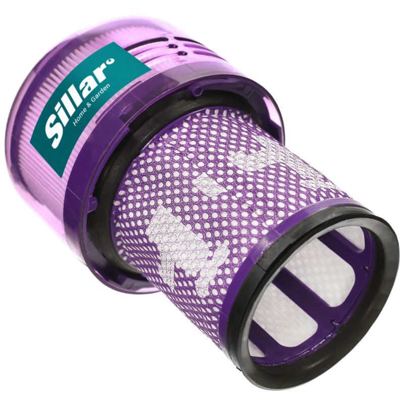 Filtr do odkurzacza, Sillar, zamiennik do Dyson V12 Slim SV20 SV26 SV30 SV34 SV35, zmywalny, HEPA, 3szt