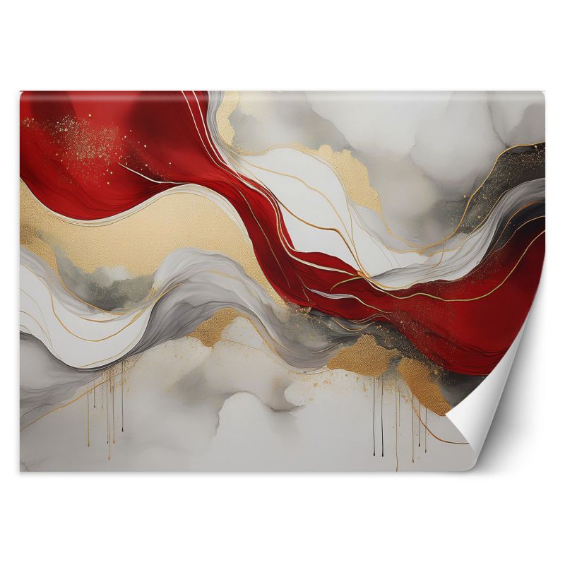 Fototapeta Feeby Marmur Tekstura Czerwony 350x245 1 szt