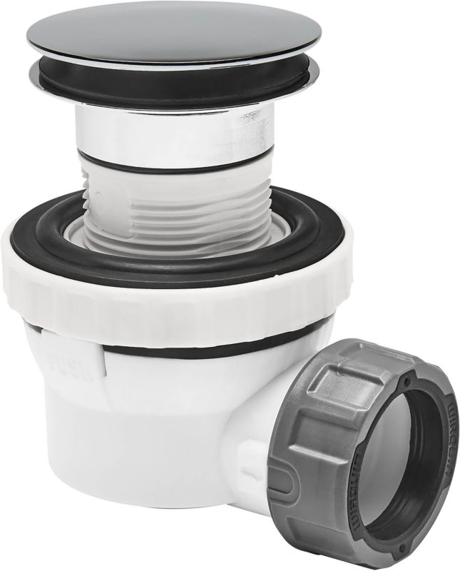 Syfon umywalkowy klik klak nano chrom