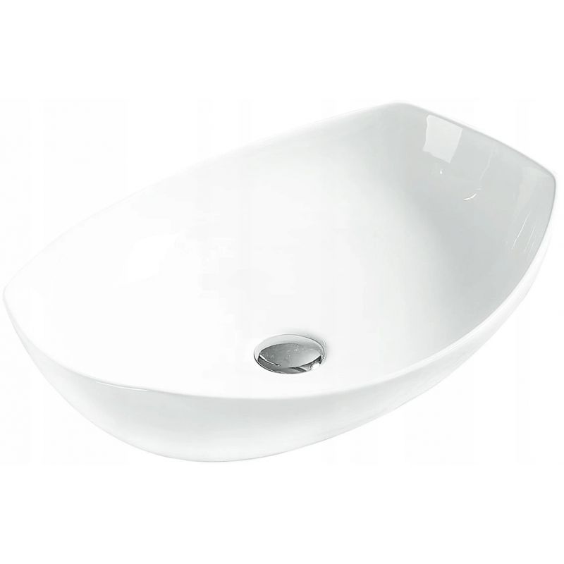 Umywalka nablatowa Mexen Gianna biała 56x39 cm 1 szt.