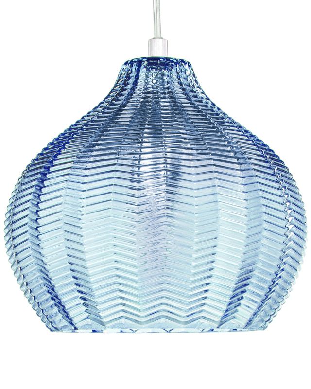 Lampa wisząca Keila Szkło Niebieski 1 szt.