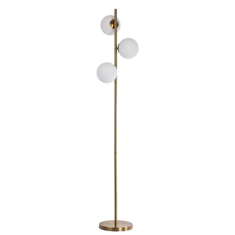 Lampa podłogowa stojąca Light Prestige Dorado złoto-biała 3 x E14 x 40W wym: 160 x 30 x 30 cm - 1 szt.