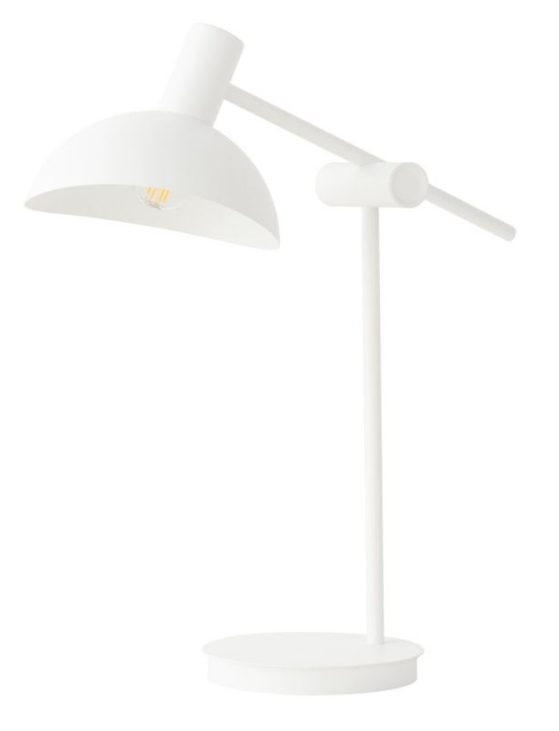 Lampa biurkowa Sigma Lighting Artis biała 1 x E14 x 40W IP20 wym: 45 x 18 x 40 cm metal - 1 szt.