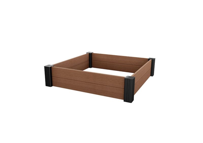 Podwyższona grządka kwadratowa Keter Vista Modular 359L Brązowa, 1 szt.