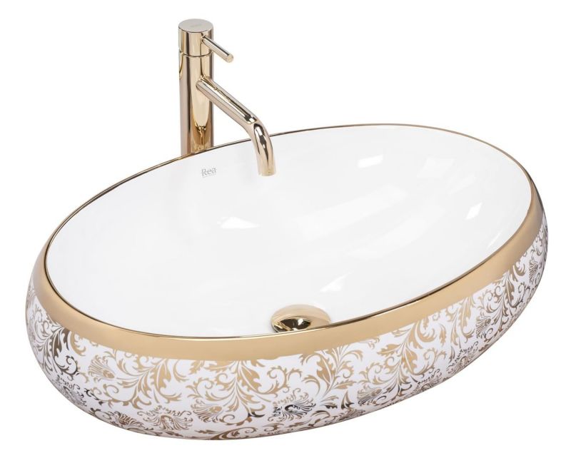 Umywalka nablatowa GTM Design Margot M5 Złota 1 szt.