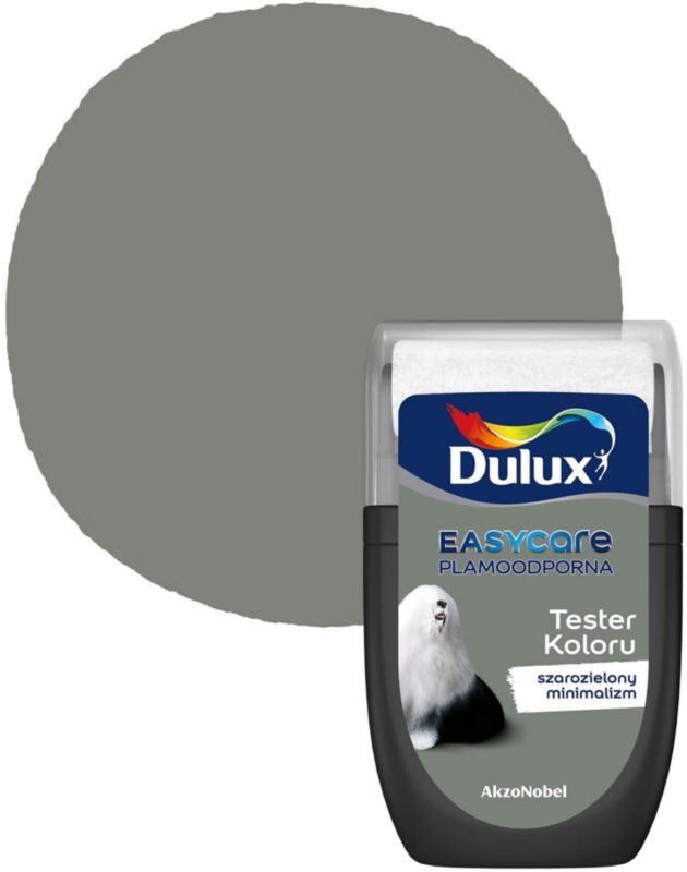 Tester koloru Dulux Easycare plamoodporna szarozielony minimalizm 30 ml