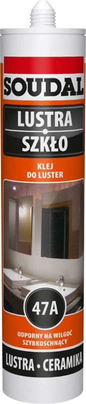 Klej do luster Soudal 47A 280 ml