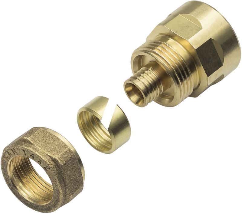 Złączka skręcana KAN-therm gwint wewnętrzny 1/2" x 14 x 2 mm