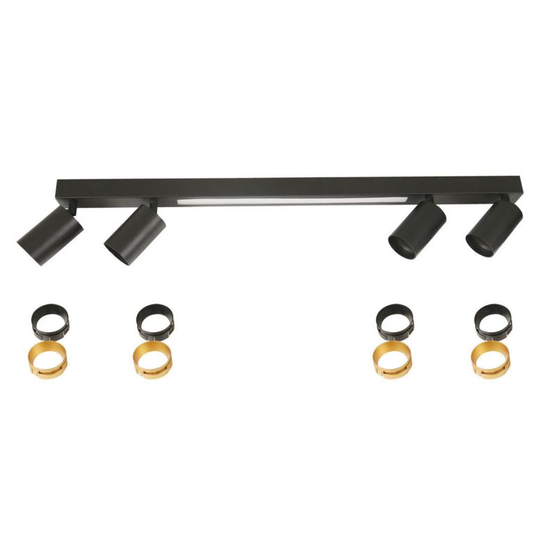 Spot Light Prestige Perugia 4 czarny LED CCT 1 szt.