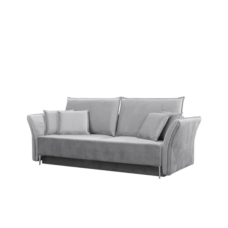 Sofa MIRJAN 24 Bregi srebrny + srebrny 1 szt.