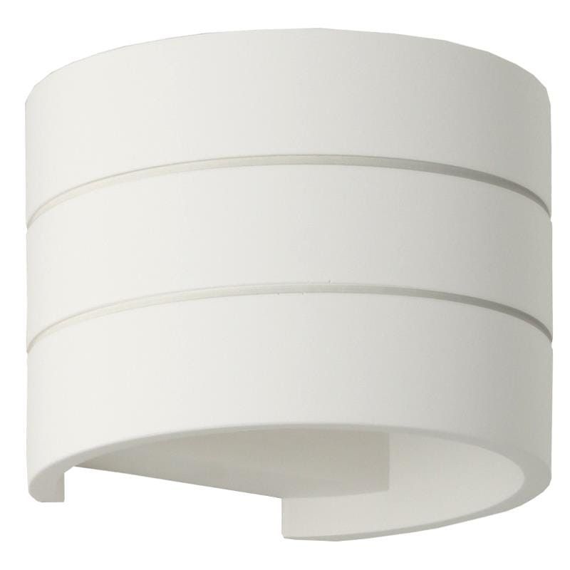 Kinkiet ścienny Lampex Irwin biały 1 x G9 x 40W IP20 wym: 12 x 14 x 14 cm - 1 szt.