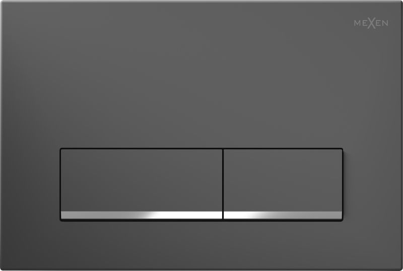Przycisk spłukujący Mexen Fenix 12 gun gray 1 szt.