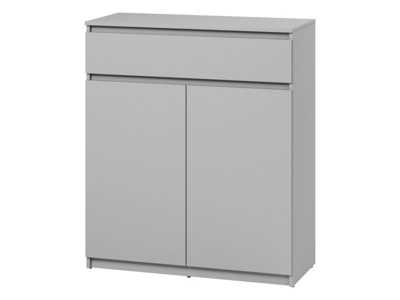 Komoda MIRJAN 24 do przedpokoju 2D1S Simply SM-02 szary 1 szt.