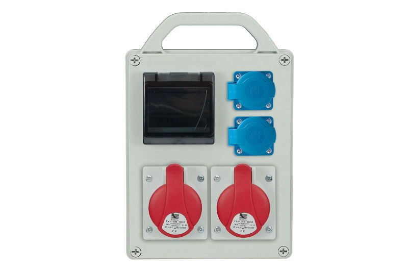 Rozdzielnia przenośna puste okno R-BOX 240R 4S 2 x 16A/5P 2 x 250V IP44 B.1702R 1 szt.