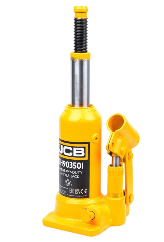 Podnośnik hydrauliczny JCB słupkowy butelkowy maszynowy samochodowy lewarek 172 - 372 mm 3.5 T 1szt.
