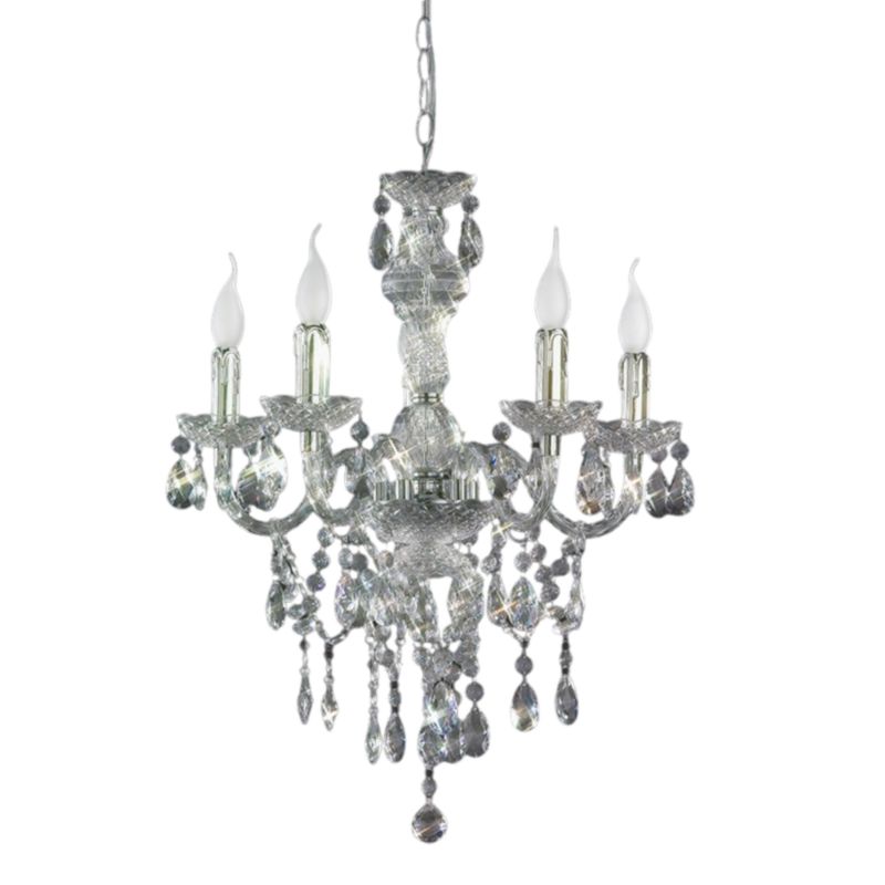 Żyrandol RL Lüster 8569 srebrno-przezroczysty kryształowy 5xE14 x 1 szt.