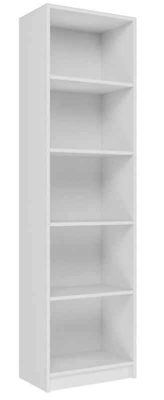 Regał R50 Topeshop Szafka Na Książki 50 Cm Biały 30x50x182 cm 1 szt.