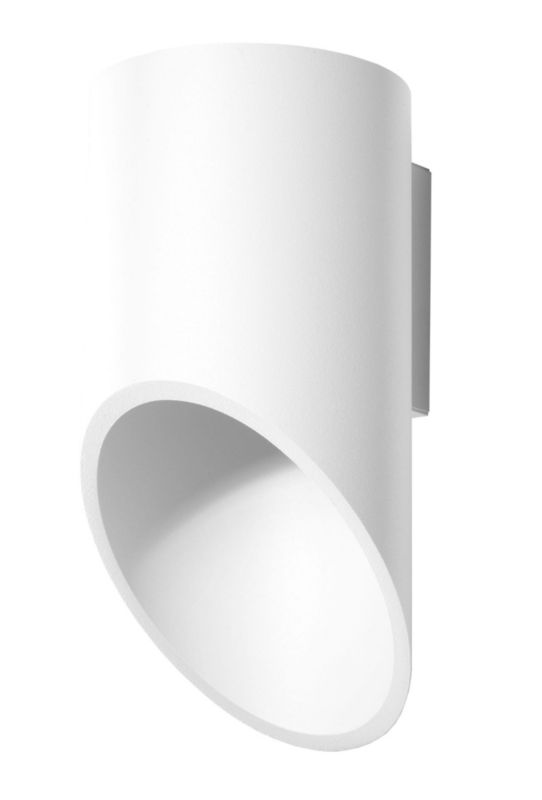 Kinkiet ścienny Sollux Lighting Penne biały 1 x G9 x 40W IP20 wym: 20 x 12 x 12 cm - 1 szt.