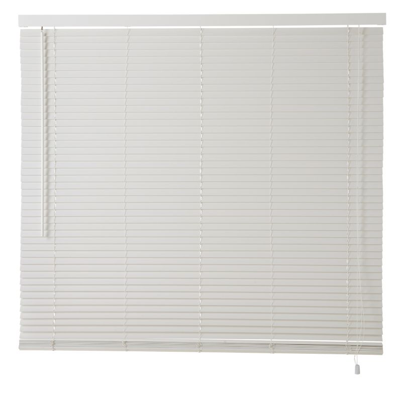 Żaluzja GoodHome drewniana Colours Cana 160 x 180 cm biała