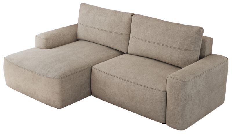 Narożnik MKS Meble BELLUNO L strona lewa beżowy struktura 1szt.