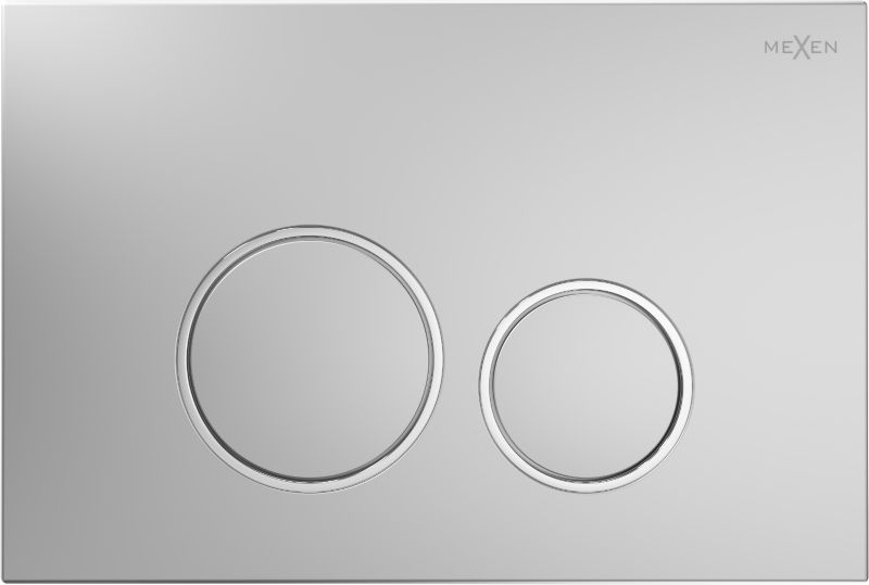 Przycisk spłukujący Mexen Fenix Air 05 chrom matowy 1 szt.