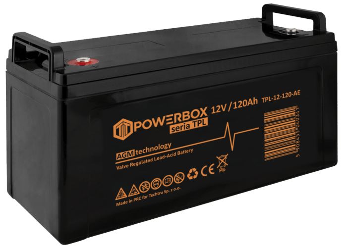 Akumulator Texas Bezobsługowy 12V 120Ah VRLA AGM 1 szt.