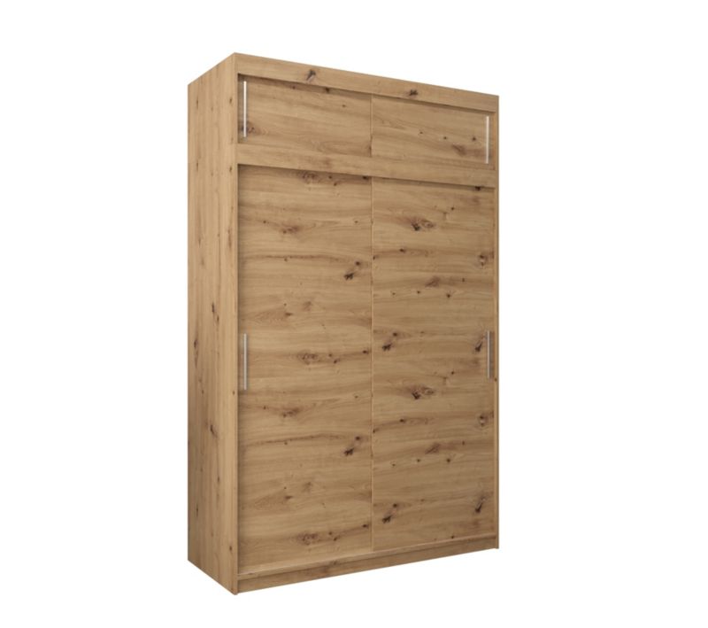 Szafa przesuwna Garderoba Abiks Tokyo 150 artisan + artisan z nadstawką 1 szt.
