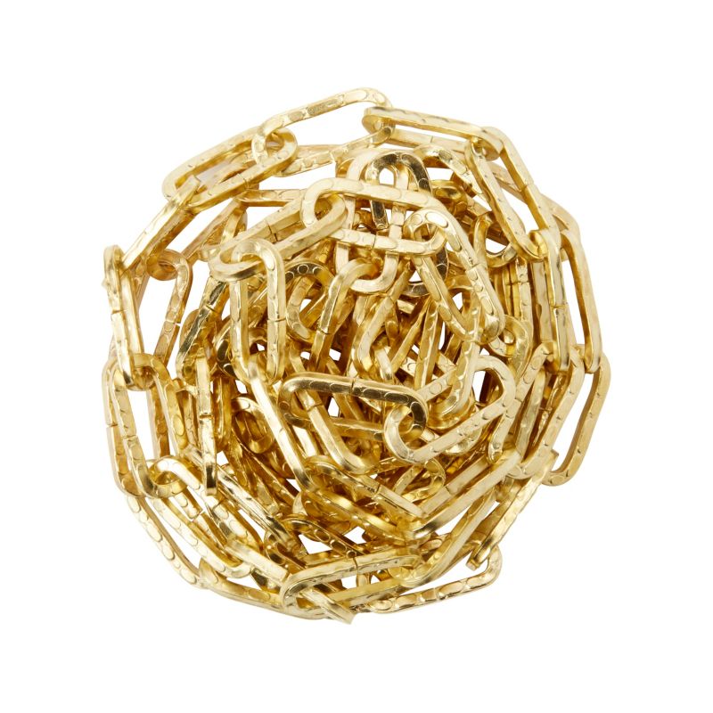 Łańcuch dekoracyjny Diall kwadratowy 2 mm x 1,5 m mosiądz