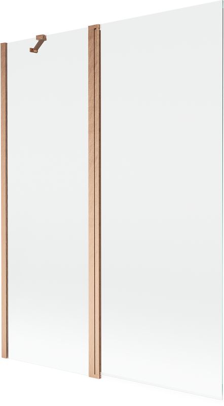 Parawan nawannowy Mexen Mist miedź szczotkowana 130 x 150 cm 2-skrzydłowy 1 szt