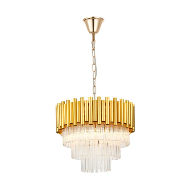 Żyrandol Zuma Line Prima 9158 złoty nowoczesny 4xE14 x 40W 1 szt.