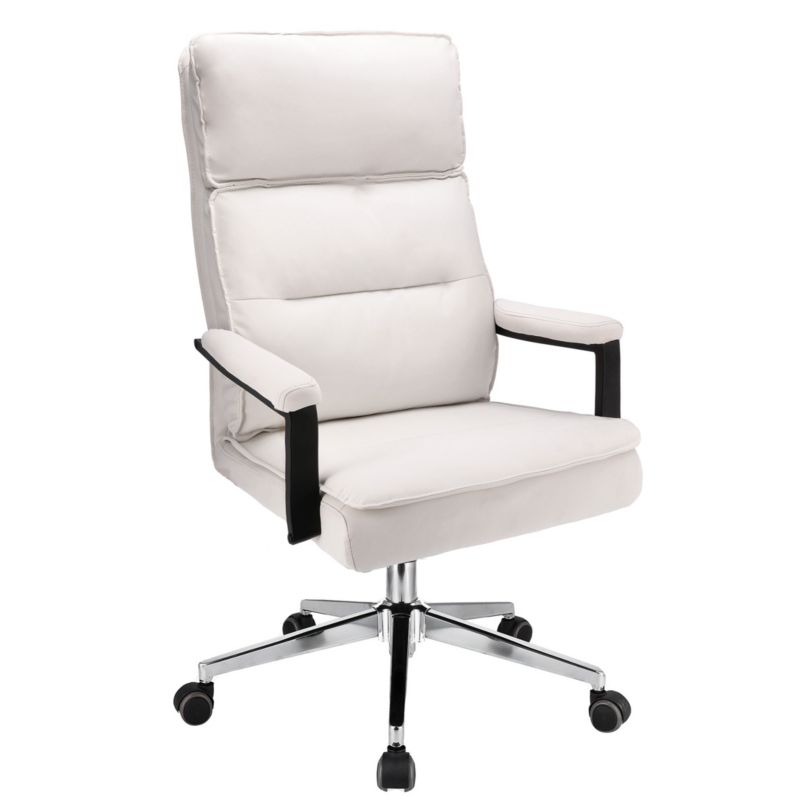 Fotel biurowy ergonomiczny JUMI do biurka obrotowy SEGO biały 1 szt.