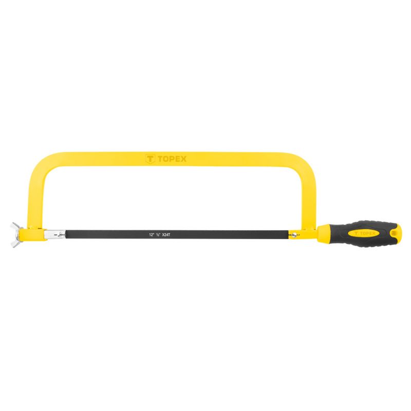 Piła do metalu TOPEX 300 mm, uchwyt w tworzywa, dwa położenia brzeszczotu 1 szt.