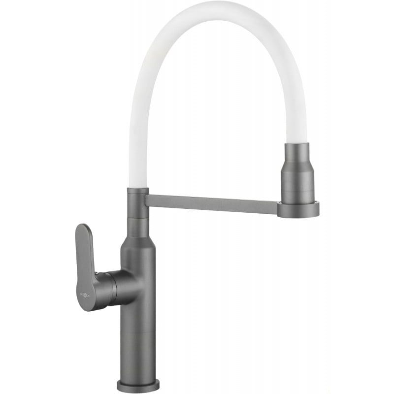 Bateria kuchenna stojąca Mexen Edna szary/biały 1 szt.