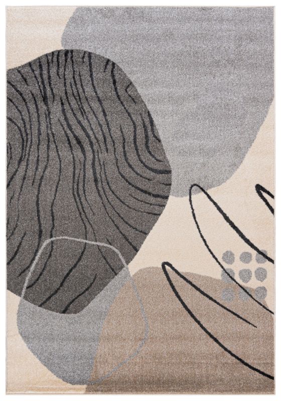 Dywan Wewnętrzny LUCY Mazovia Prostokątny 200 x 300 cm Beżowy Motyw Geometryczny 1 szt.